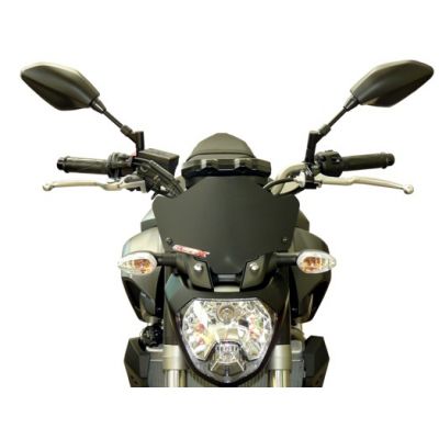 Fabbri Cupolino Nero bisatinato GEN-X SPORT per YAMAHA MT-07 2014 2015 2016 2017