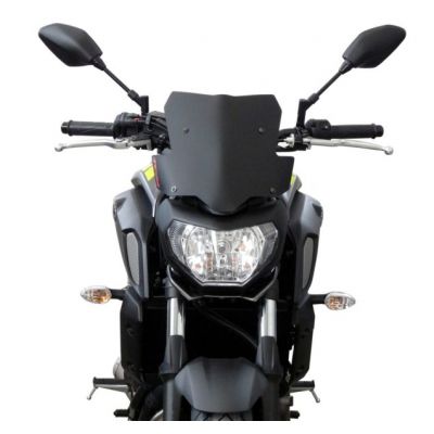 Fabbri Cupolino Nero Satinato GEN-X TOURING per YAMAHA MT-07 2018 2019