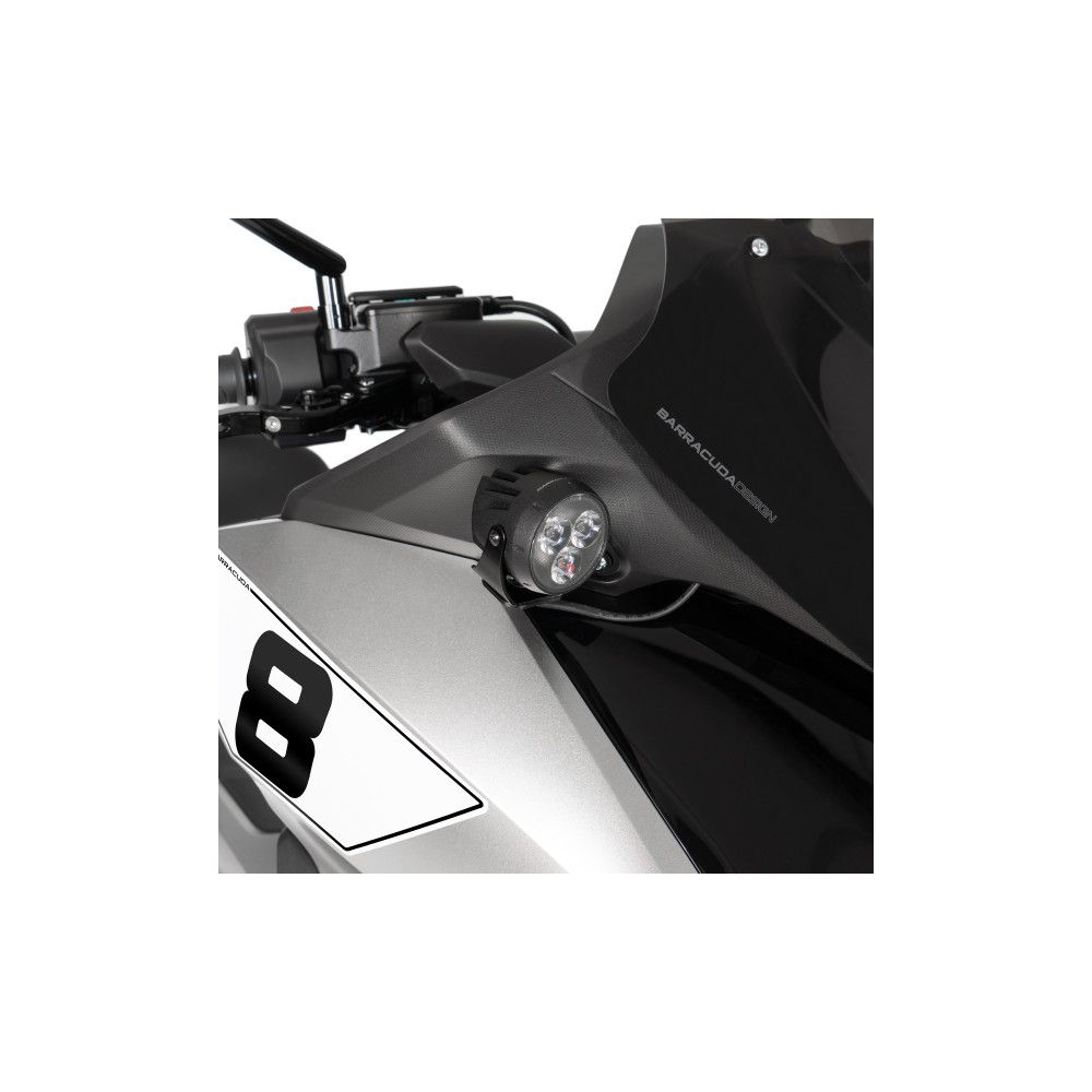 BARRACUDA Kit attacco fari supplementari per HONDA FORZA 750 2021 / 2025