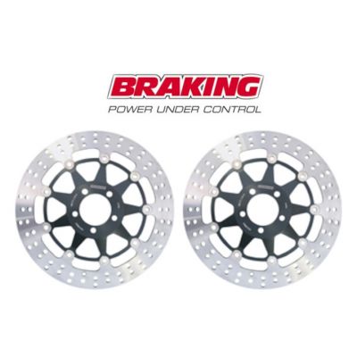 BRAKING 2 Dischi Freno Anteriore STX93 per SUZUKI