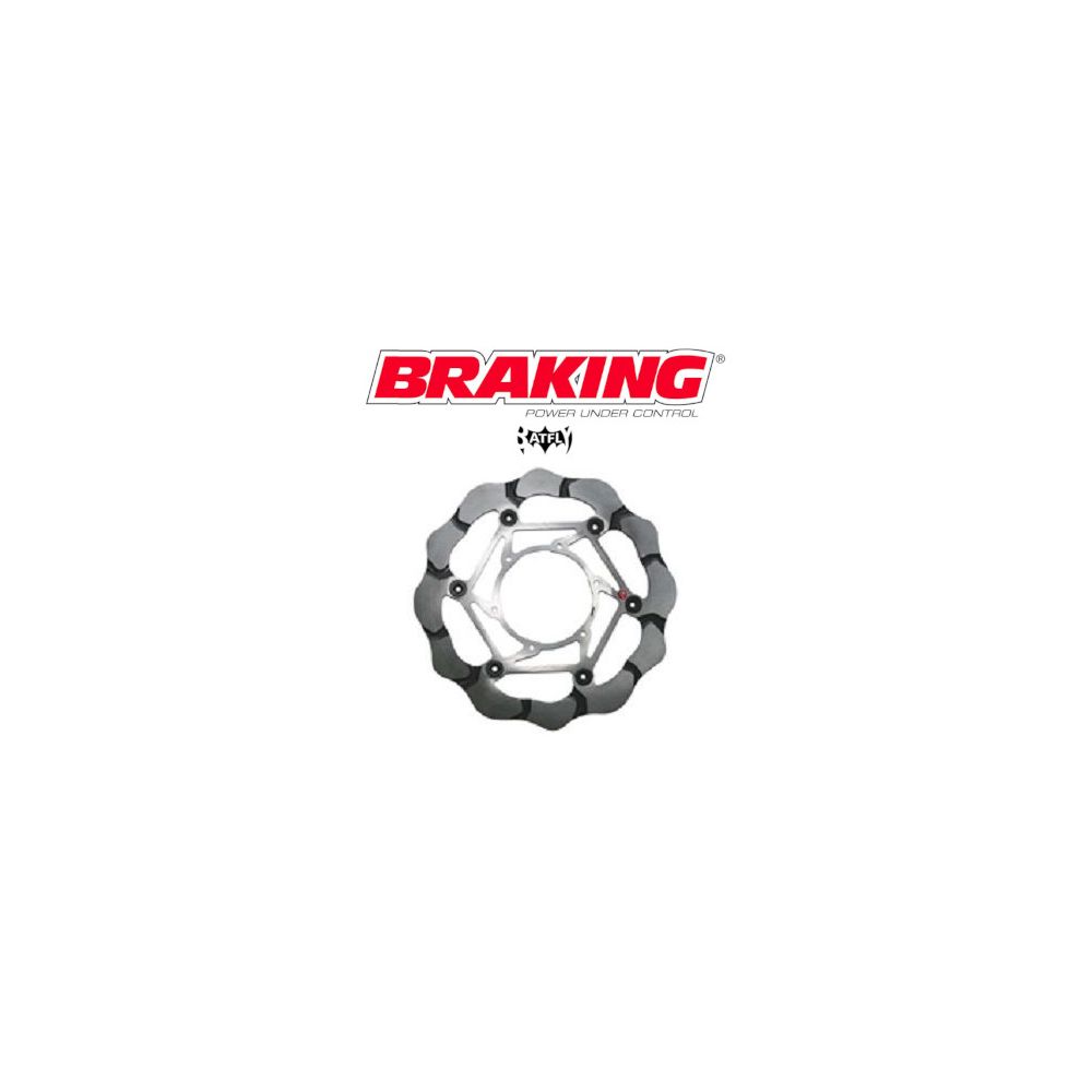 BRAKING disco freno anteriore sinistro BATFLY per BMW G 650 GS 2009 / 2016