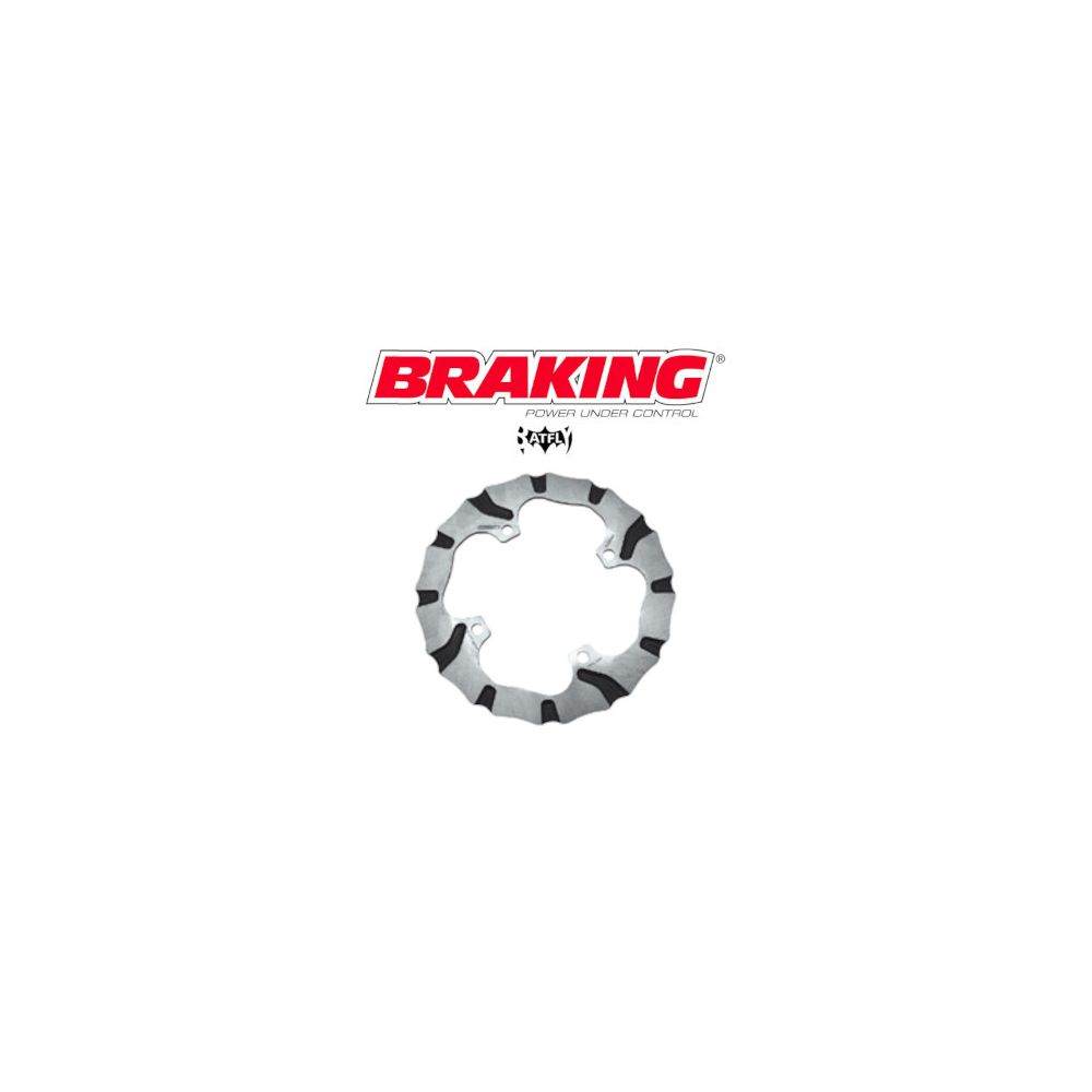 BRAKING disco freno posteriore BATFLY per HUSQVARNA SMR 449 - SMR 450 / RR - SMR 510 - SMR 511