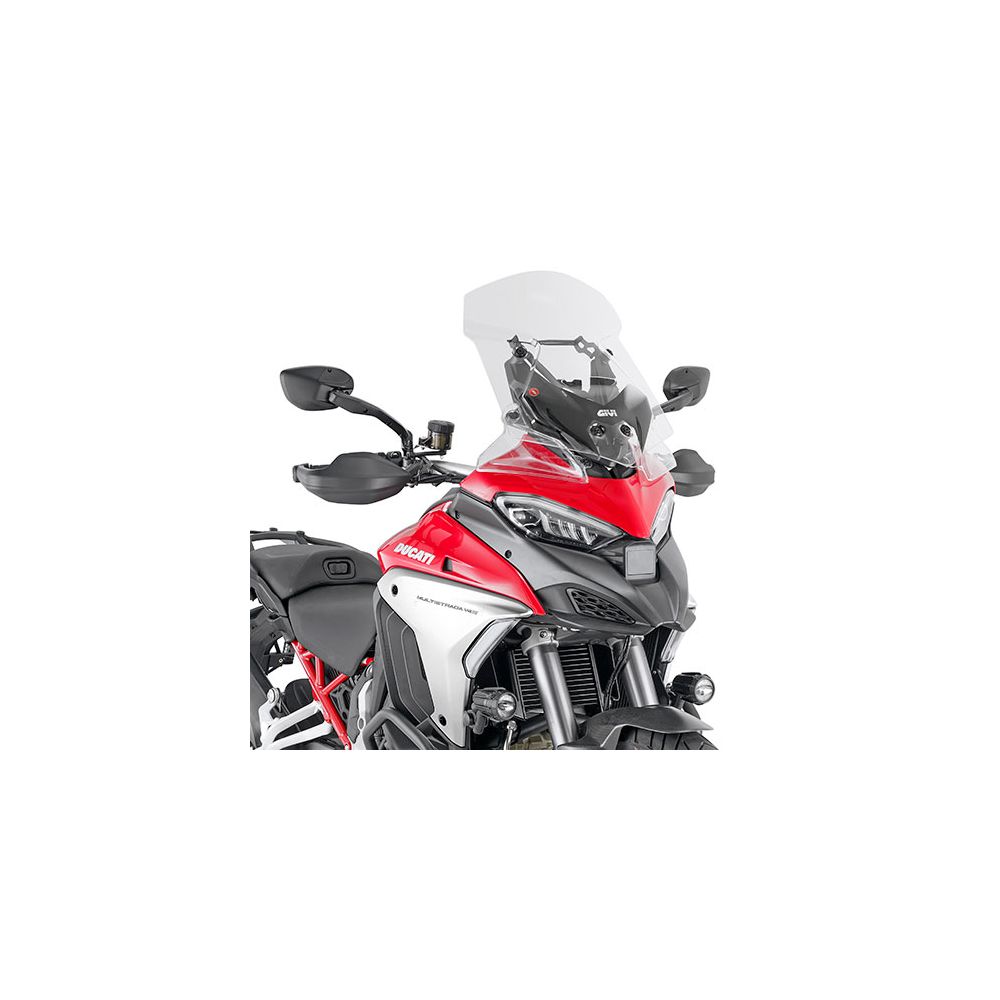 GIVI Cupolino trasparente 50 x 38 cm per DUCATI MULTISTRADA 1100 V4 / V4 S 2021 / 2023