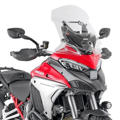 GIVI Cupolino trasparente 50 x 38 cm per DUCATI MULTISTRADA 1100 V4 / V4 S 2021 / 2023