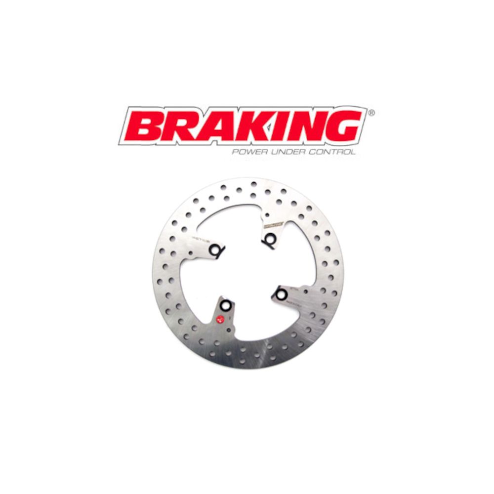 BRAKING RF7524 Disco Freno Posteriore tondo fisso R-FIX