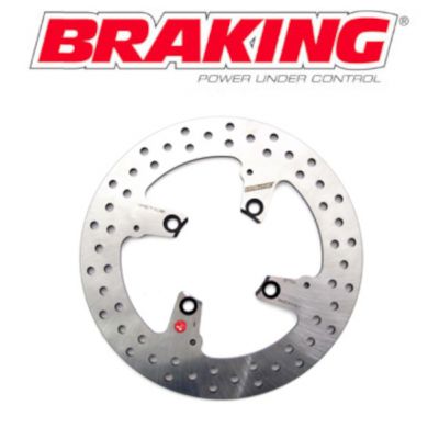 BRAKING RF7524 Disco Freno Posteriore tondo fisso R-FIX