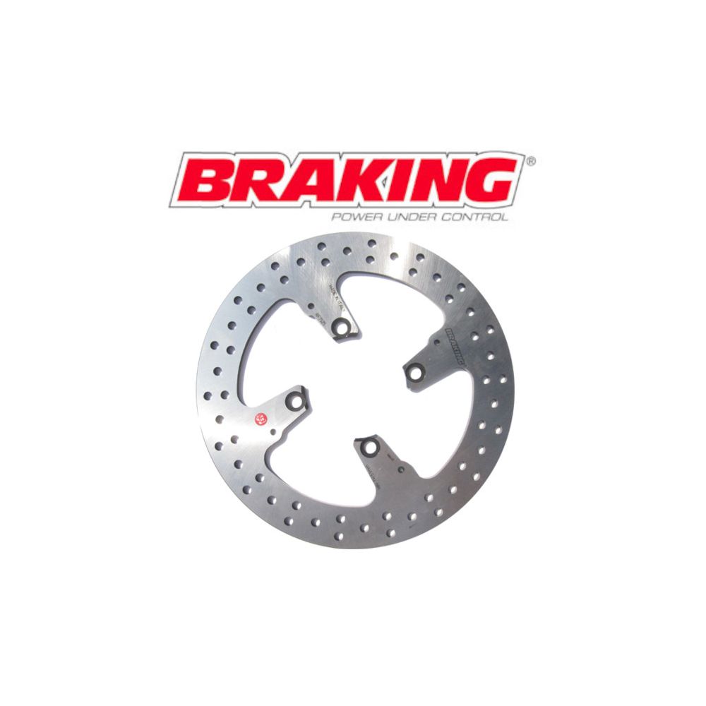 BRAKING RF7525 Disco Freno Posteriore Tondo Fisso R-FIX