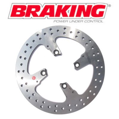 BRAKING RF7525 Disco Freno Posteriore Tondo Fisso R-FIX