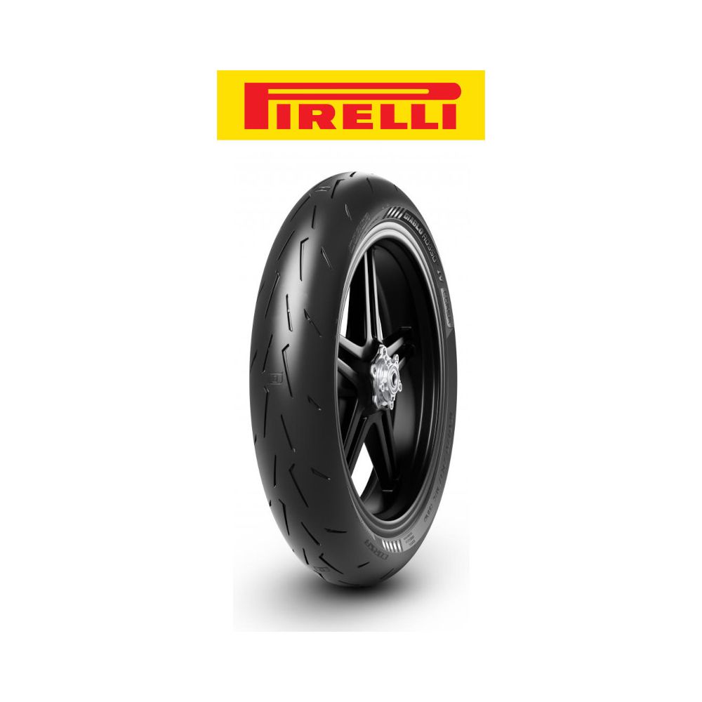 Pneumatico anteriore PIRELLI DIABLO ROSSO IV CORSA 120/70 ZR17 58W TL