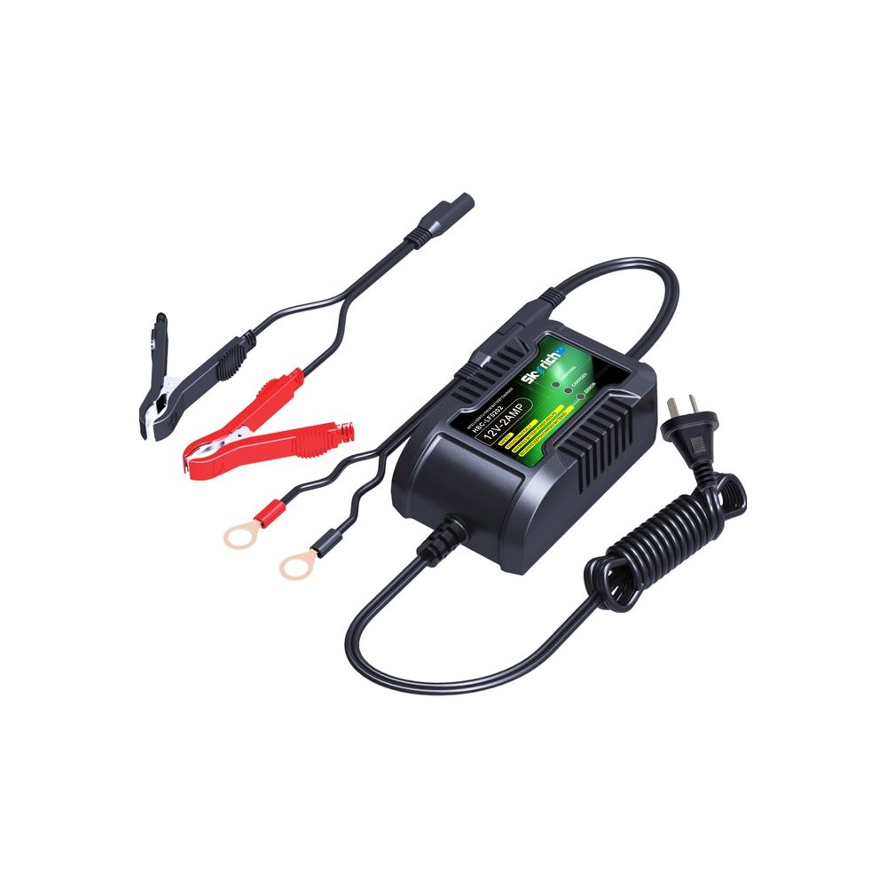 Caricatore intelligente Skyrich per batterie al litio / acido 12V / 2A