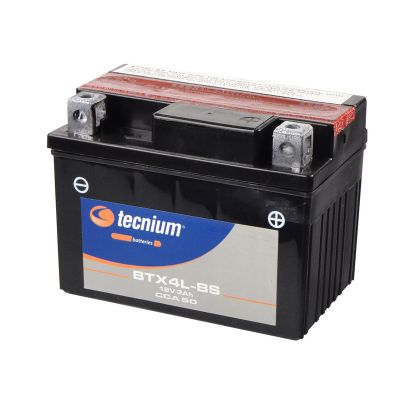 TECNIUM BATTERIA Senza Manutenzione con Acido BTX4L-BS