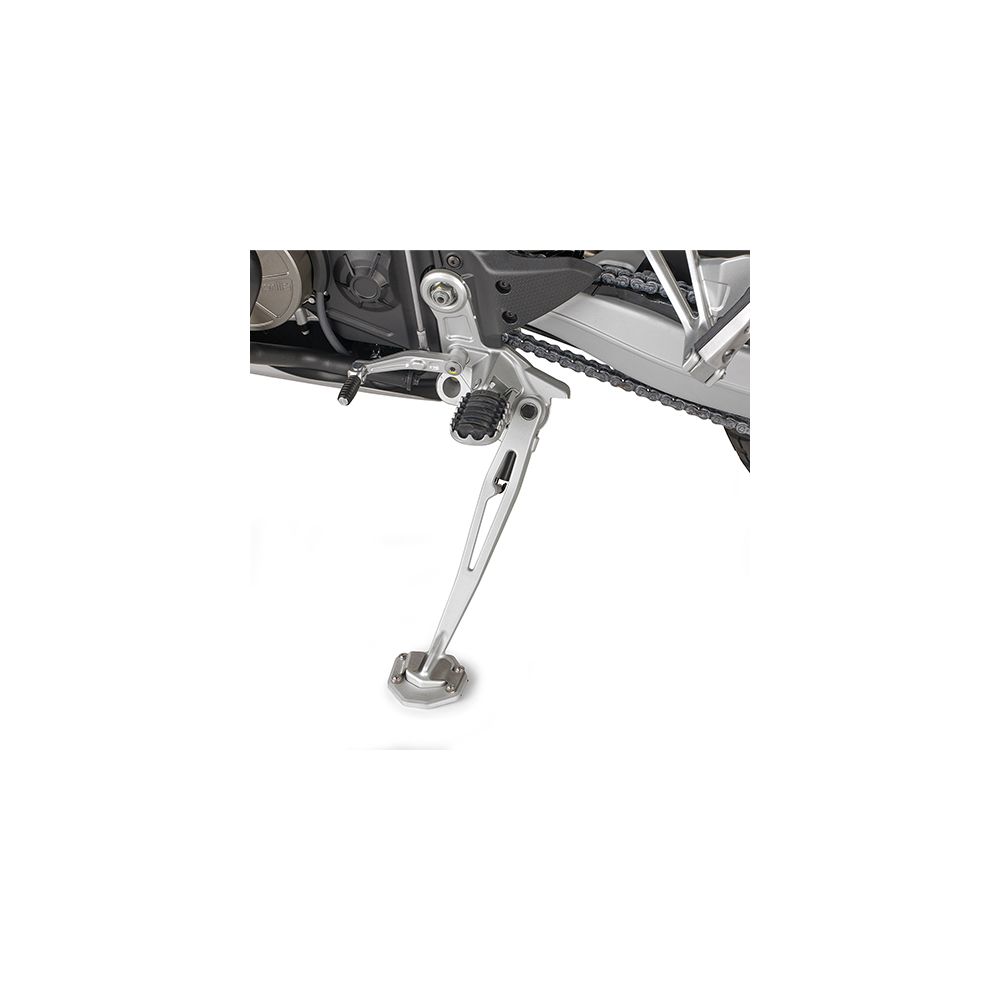 GIVI Supporto specifico per allargare superficie di appoggio cavalletto laterale originale per APRILIA TUAREG 660 2021 / 2026