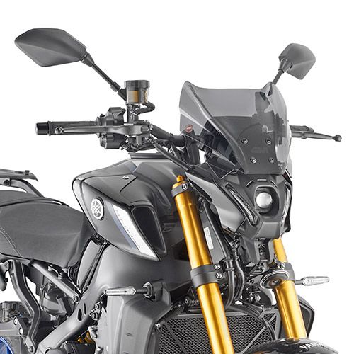 Kit Cupolino GIVI 1173S Fumé con Attacchi A2156A per Yamaha MT-09 2021 - 2023