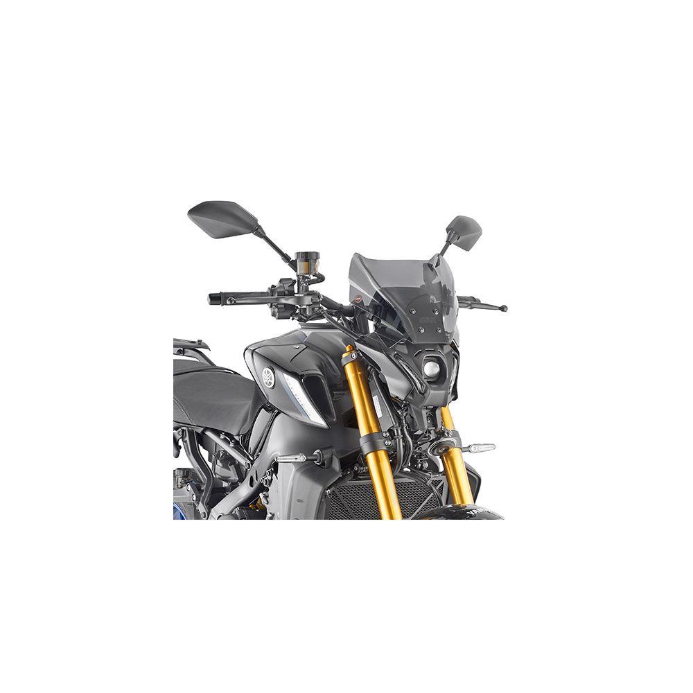 Kit Cupolino GIVI 1173S Fumé con Attacchi A2156A per Yamaha MT-09 2021 - 2023