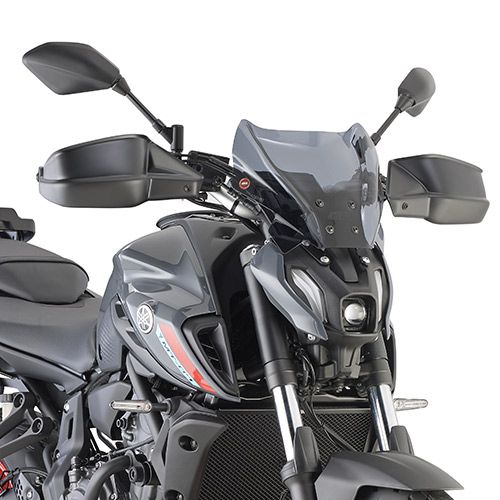 Kit Cupolino GIVI 1173S Fumé con Attacchi A2157A per Yamaha MT-07 2021 - 2024