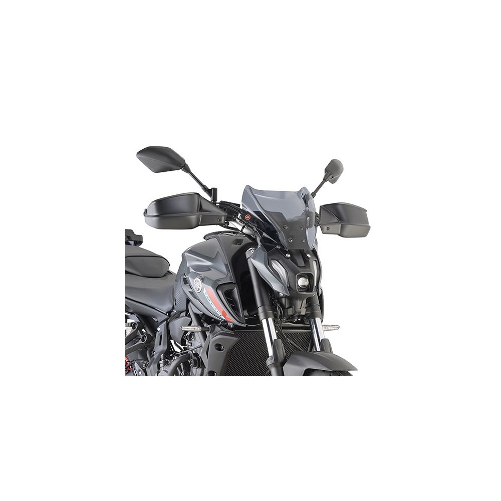 Kit Cupolino GIVI 1173S Fumé con Attacchi A2157A per Yamaha MT-07 2021 - 2024