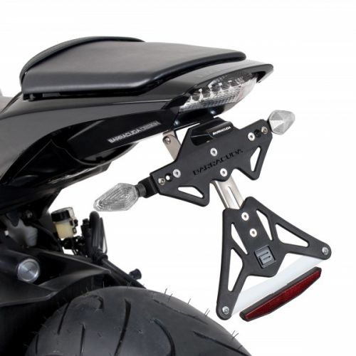 BARRACUDA Kit Portatarga reclinabile con fanale posteriore a Led per HONDA CBR 1000 RR 2008 2009 2010