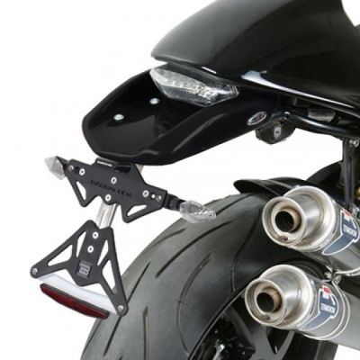 BARRACUDA PORTATARGA RECLINABILE per DUCATI MONSTER 600 / 620 / S2R 800 / S2R 1000