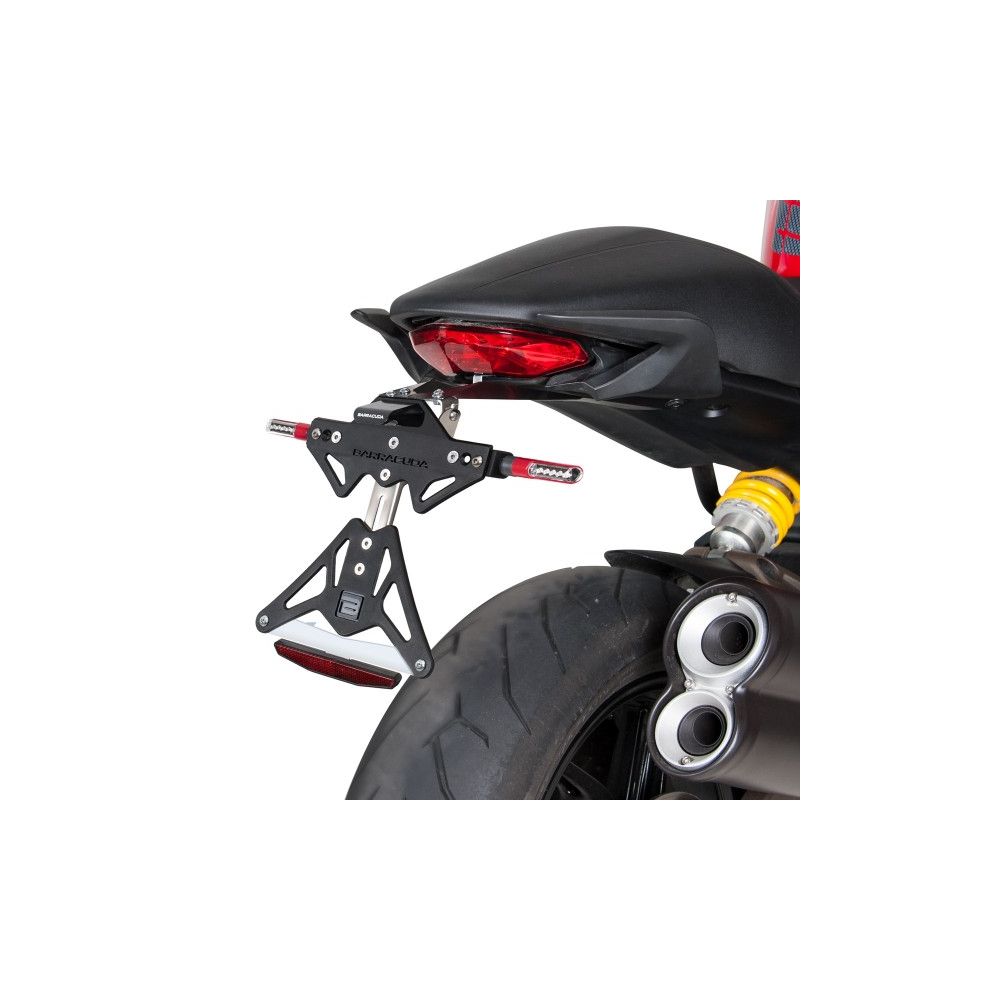 BARRACUDA Portatarga reclinabile per DUCATI MONSTER 821 2014 / 2017