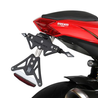 BARRACUDA PORTATARGA RECLINABILE per DUCATI STREETFIGHTER 848 / 1100