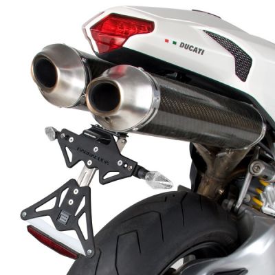 BARRACUDA PORTATARGA RECLINABILE per DUCATI 848 - 1098 - 1198