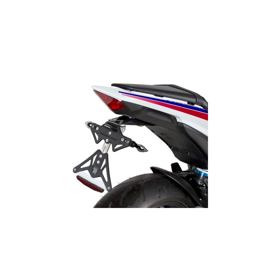 BARRACUDA PORTATARGA RECLINABILE per HONDA HORNET 600 - CBR 600 F 2011 / 2013 - CB 1000 R 2008 / 2016