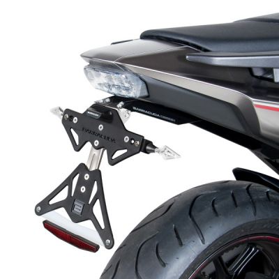 BARRACUDA PORTATARGA RECLINABILE per HONDA INTEGRA 750 2016 / 2020 - NC 750 S - NC 750 X 2015 / 2020