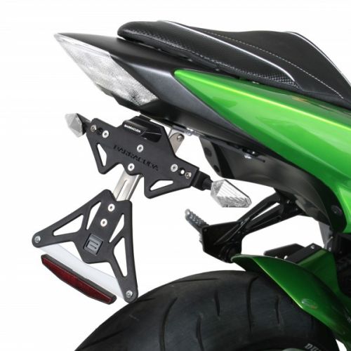 BARRACUDA Portatarga reclinabile per KAWASAKI Z 750 2007 / 2014 - Z 750 R 2011 / 2015 - Z 1000 2007 / 2009