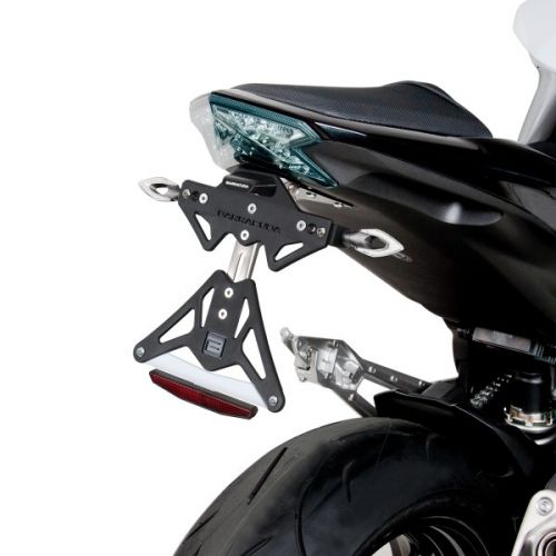 BARRACUDA PORTATARGA RECLINABILE per KAWASAKI Z 800 2013 / 2016