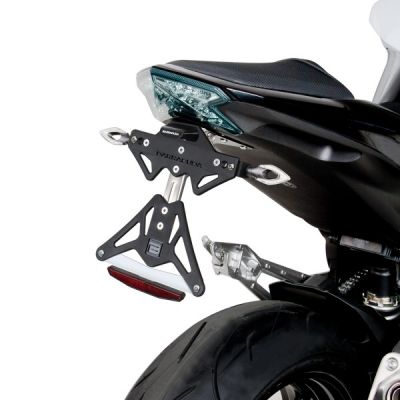 BARRACUDA PORTATARGA RECLINABILE per KAWASAKI Z 800 2013 / 2016