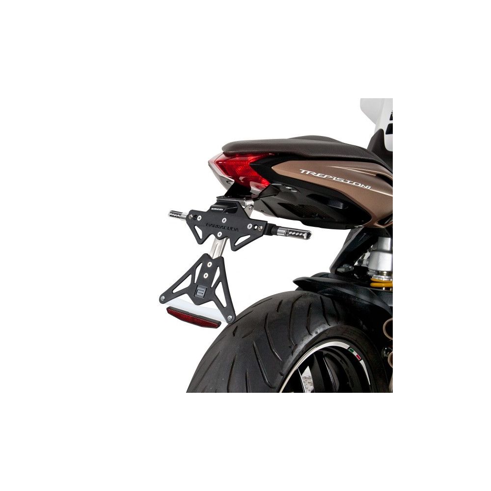 BARRACUDA Portatarga reclinabile per MV AGUSTA BRUTALE 675 / 800 2014 2015