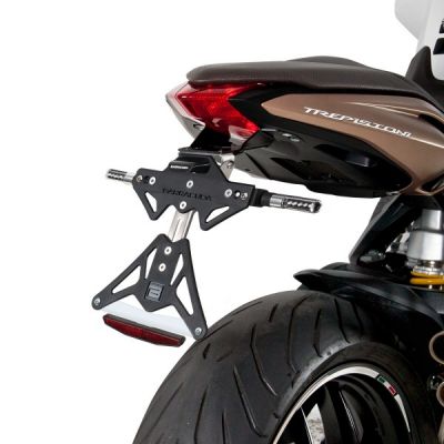 BARRACUDA Portatarga reclinabile per MV AGUSTA BRUTALE 675 / 800 2014 2015