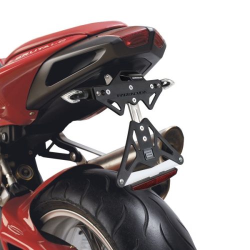 BARRACUDA Portatarga reclinabile per MV AGUSTA BRUTALE 910 S - 989 R - 1078 RR 2004 / 2011