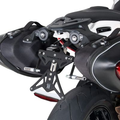 BARRACUDA PORTATARGA RECLINABILE per MV AGUSTA STRADALE 800 2014 / 2017