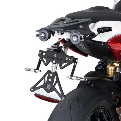 BARRACUDA PORTATARGA RECLINABILE per MV AGUSTA STRADALE 800 2014 / 2017