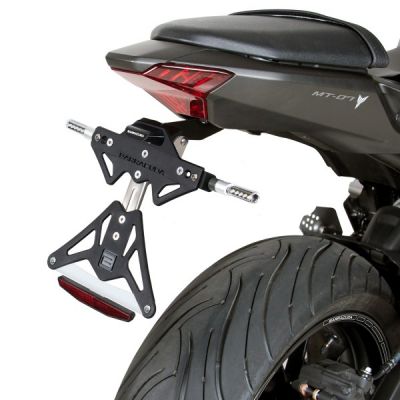 BARRACUDA PORTATARGA RECLINABILE per YAMAHA MT-07 2014 / 2020