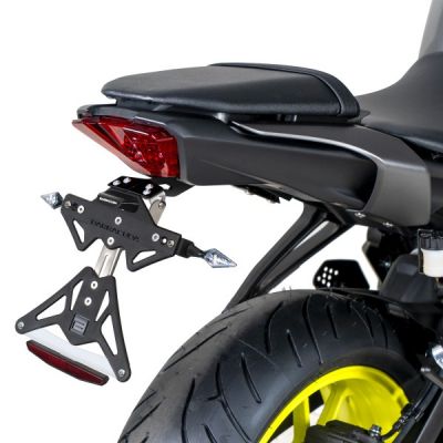 BARRACUDA PORTATARGA RECLINABILE per YAMAHA MT-07 2014 / 2020