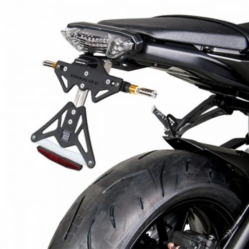 BARRACUDA PORTATARGA RECLINABILE per YAMAHA MT-09 2014 / 2020 - TRACER 900 2015 / 2016