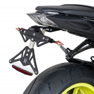 BARRACUDA PORTATARGA RECLINABILE per YAMAHA MT-09 2017 / 2020