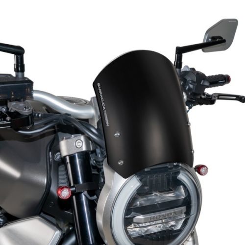 BARRACUDA Cupolino CLASSIC nero per HONDA CB 650 R 2019 / 2023 - CB 1000 R 2018 / 2020