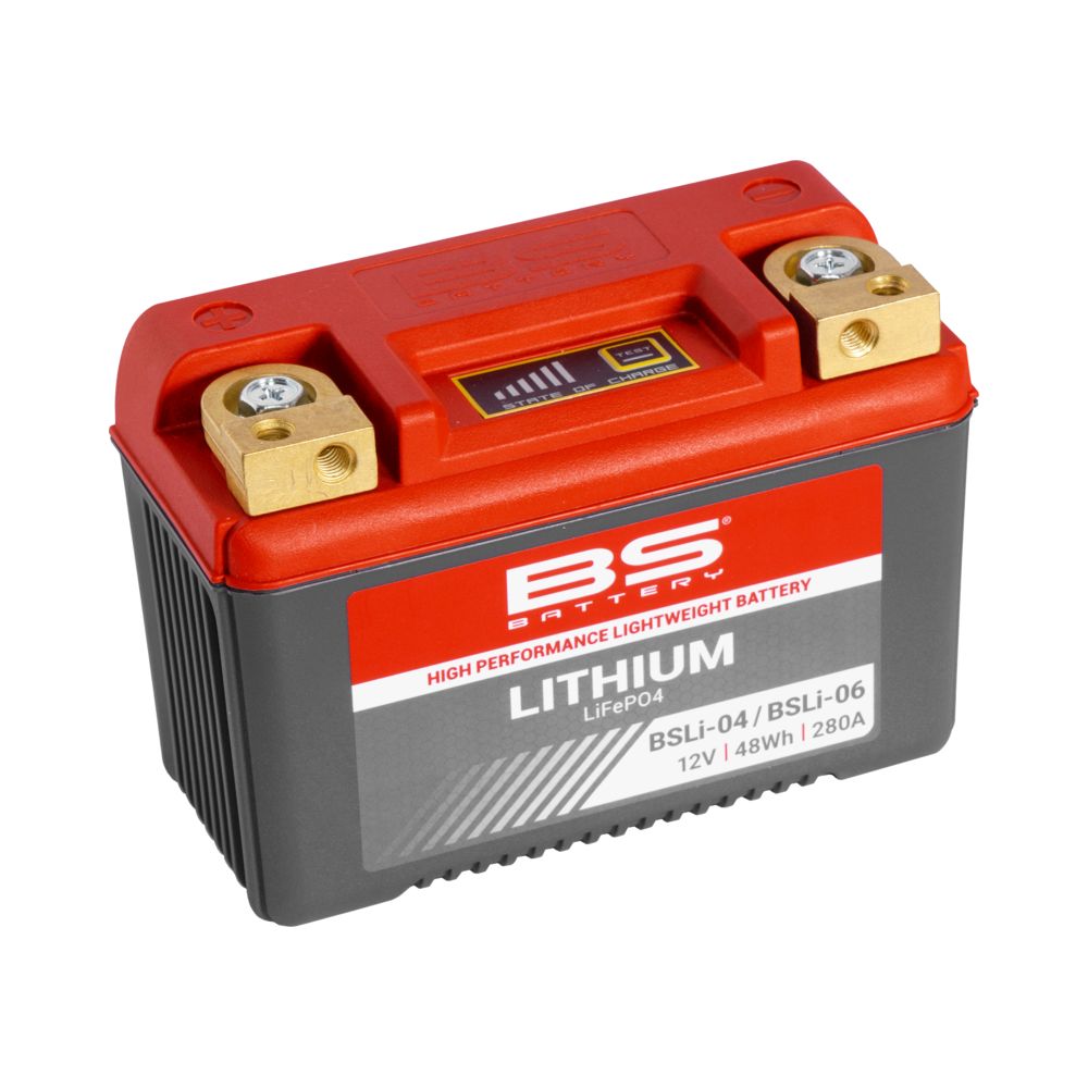 BS BATTERY Batteria al Litio BSLi-04/06