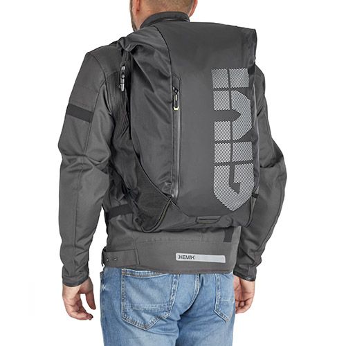 Zaino GIVI EA148B Impermeabile Roll-Top Nero 20 Litri