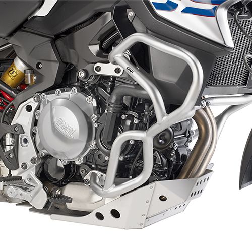 GIVI Paramotore tubolare inox per BMW F 750 GS 2018 / 2023 - F 800 GS 2024 / 2026 - F 850 GS 2018 / 2023