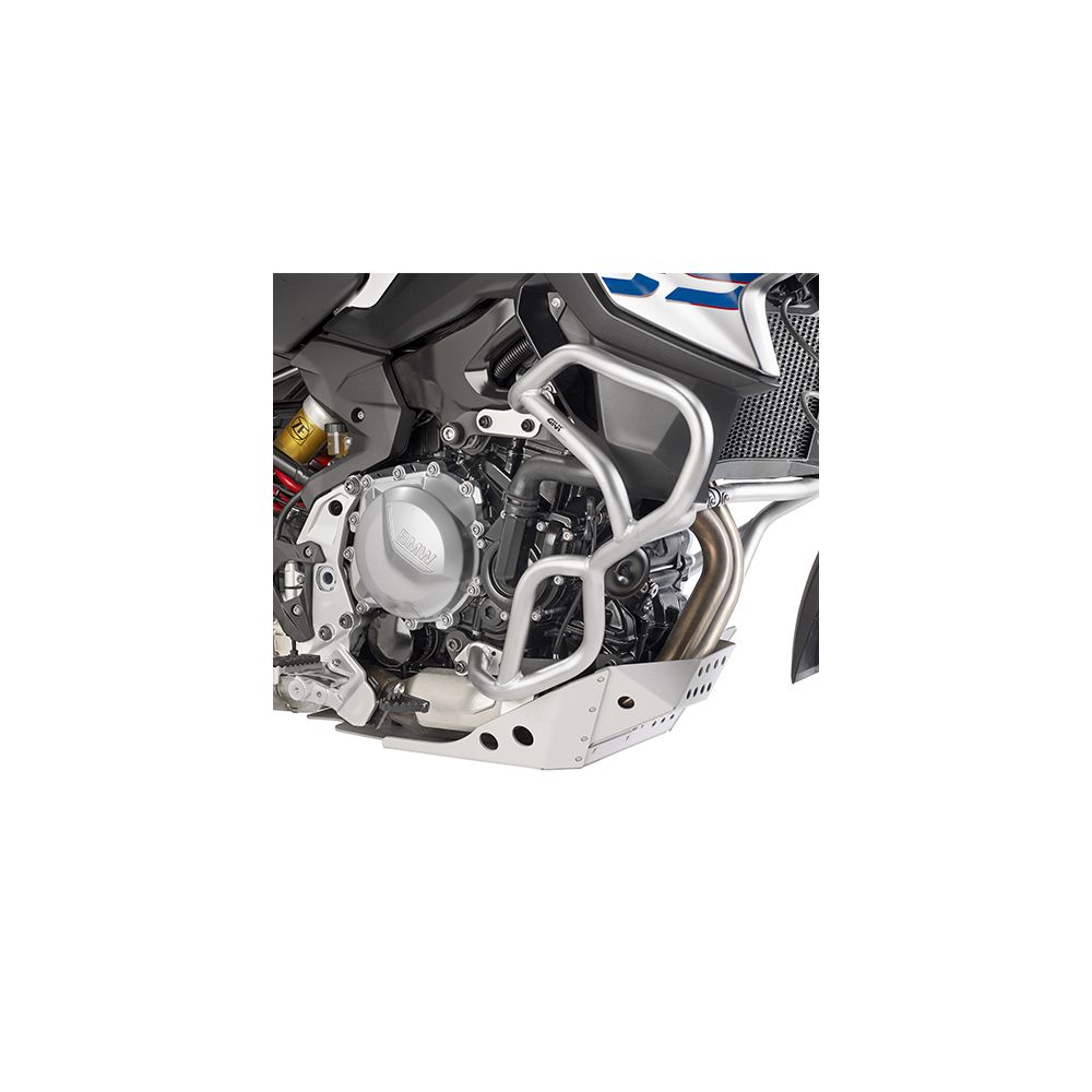 GIVI Paramotore tubolare inox per BMW F 750 GS 2018 / 2023 - F 850 GS 2018 / 2023