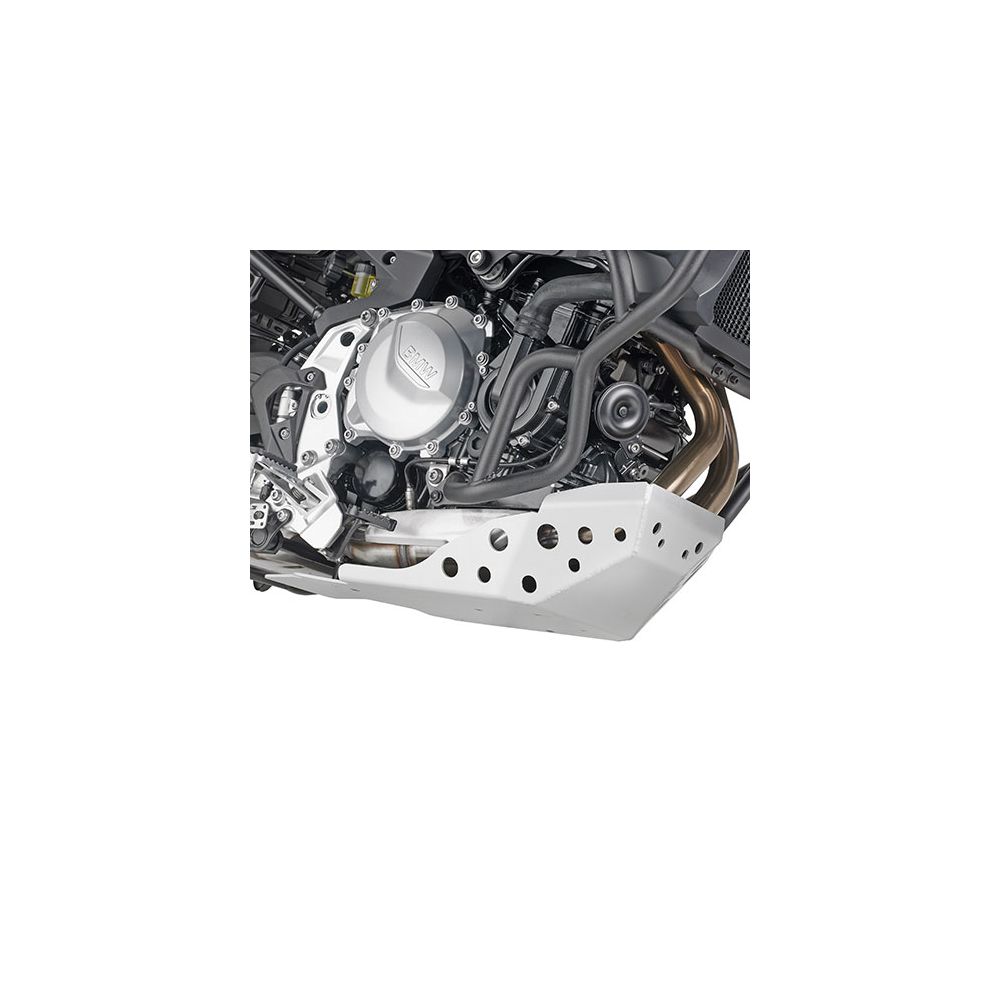 GIVI Paracoppa in alluminio satinato anodizzato per BMW F 750 GS 2018 / 2023 - F 850 GS 2018 / 2023