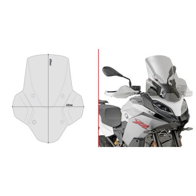 GIVI Cupolino fumé per BMW F 900 XR 2020 / 2026