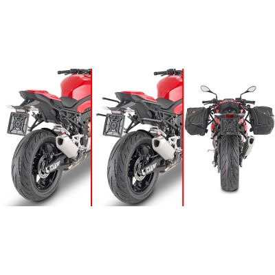 GIVI Telaietti REMOVE-X sgancio rapido per borse soffici laterali per BMW S 1000 R 2021 / 2023