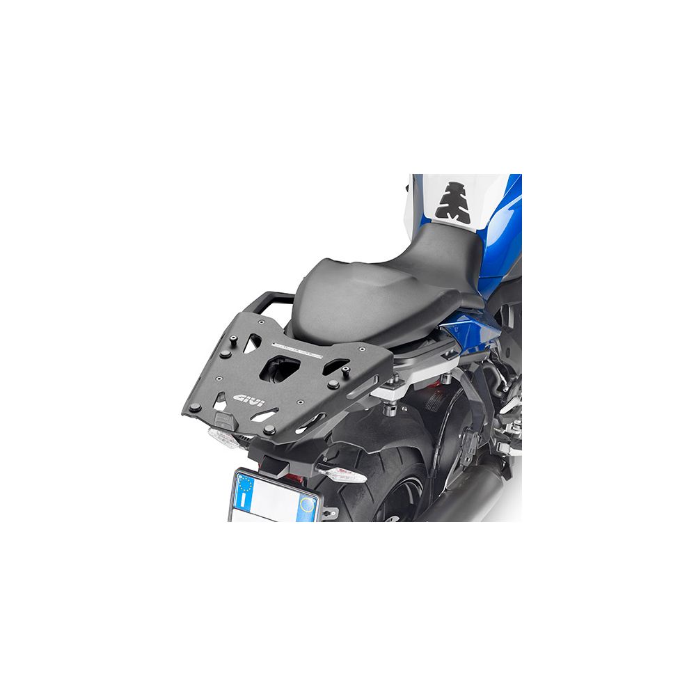 Attacco in alluminio nero per Bauletto posteriore GIVI MONOKEY per BMW S 1000 XR 2020 / 2023