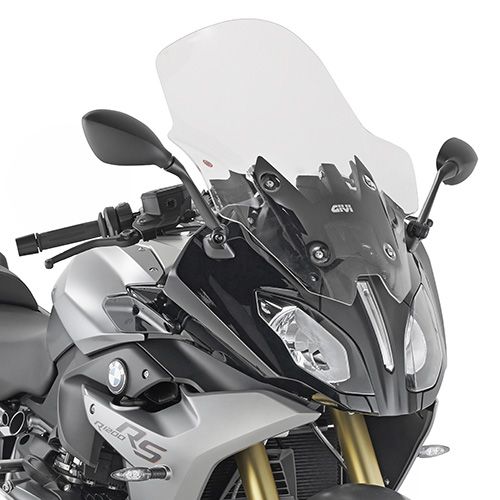 GIVI Cupolino Parabrezza trasparente specifico per BMW R 1200 RS 2015 / 2018 - R 1250 RS 2019 / 2022