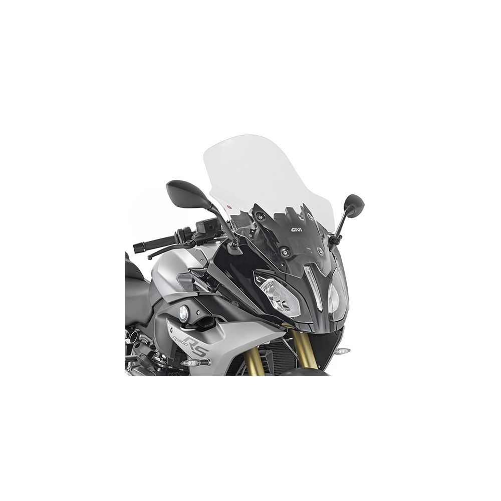 GIVI Cupolino Parabrezza trasparente specifico per BMW R 1200 RS 2015 / 2018 - R 1250 RS 2019 / 2022